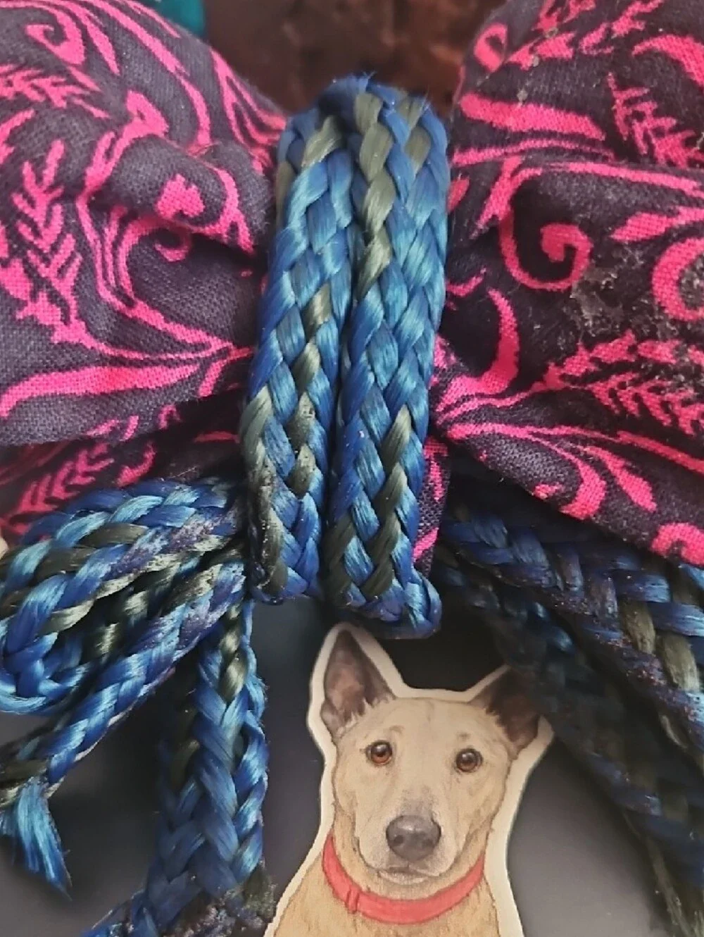 Handmade Dog Pet Collar Bow Tie Accent NEW